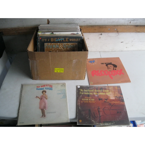 BOX OF MISC. RECORDS