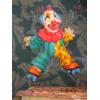 Image 2 : RATTAN BASKET W/CLOWN & ROLLER SKATES