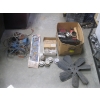 Image 1 : MISC. AUTOMOTIVE PARTS - WIRE, FAN, ETC.