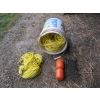 Image 1 : 5 GALLON BUCKET W/ASST. ROPE, ETC.