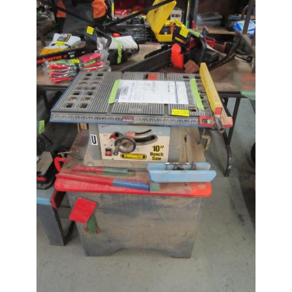 TRADEMASTER 10" BENCH TABLE SAW