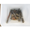 Image 2 : BUCKET W/MISC. DRIFT PINS & BOX W/ASST. U BOLTS, ETC.
