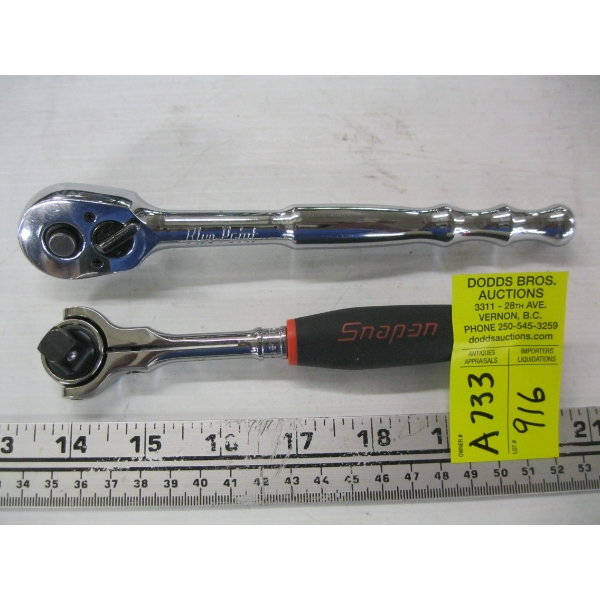 2 SNAP ON RATCHETS