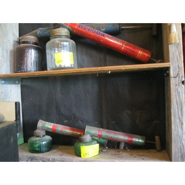 4 GLASS JAR SPRAYER DUSTERS