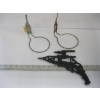 Image 8 : HORSE BITS, HORSESHOE S&P HOLDER & OOIL LANTERN WALL MOUNT PARTS - 1 NEEDS REPAIR