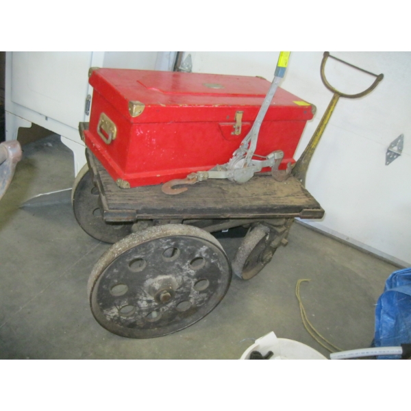 UNIQUE FOUNDRY 3 WHEEL CART