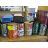 Image 1 : VARIOUS OIL TINS