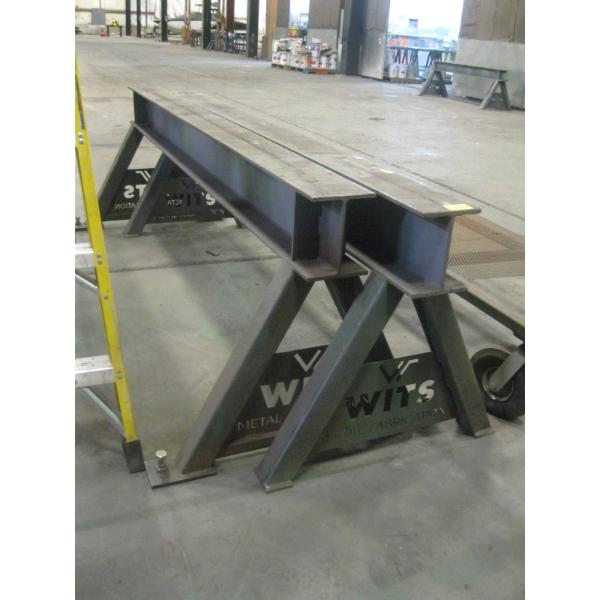 2 - 8' IBEAM SAWHORSES