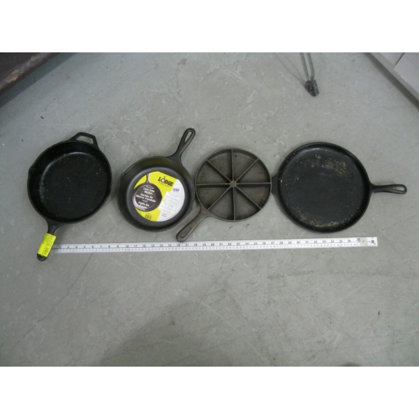 CAST IRON PANS