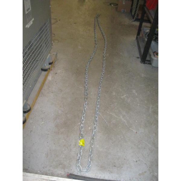 GALVANIZED CHAIN, APPROX. 18'
