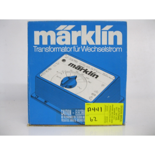 MARKLIN 6627 TRAIN TRANSFORMER