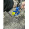 Image 5 : SWING ARM IBEAM W/2 TON CHAIN HOIST & 3 TON TROLLEY