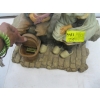 Image 2 : LG. CERAMIC STATUE OF BOY & GIRL