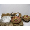 Image 1 : MISC. GOOFUS GLASS BOWLS & PLATES, SERVING DISH, ETC.