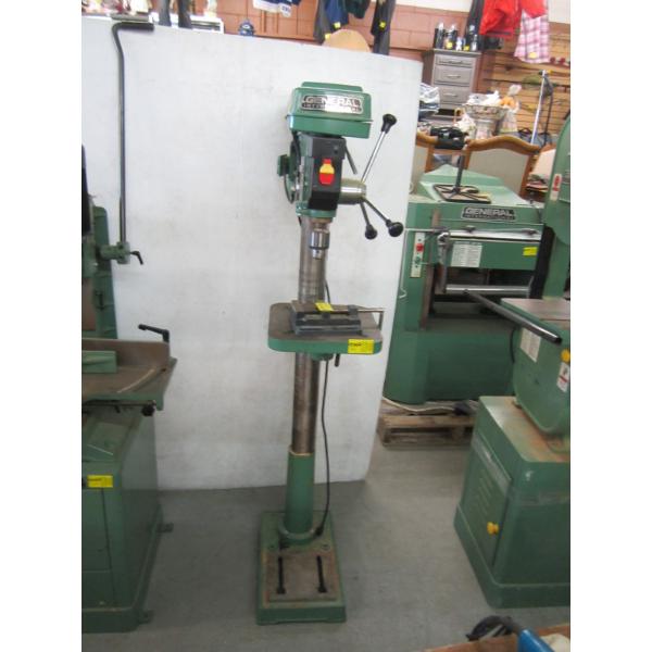 GENERAL INTERNATIONAL FLOOR MODEL DRILL PRESS W/VISE