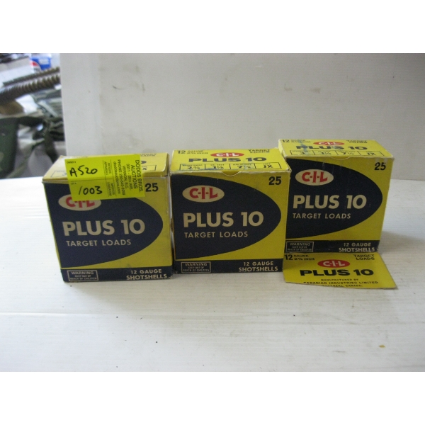 3 BOXES OF 12GA SHOTGUN SHELLS