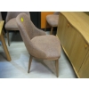 Image 2 : WOOD FRAMED UPHOLSTERED DINING CHAIR