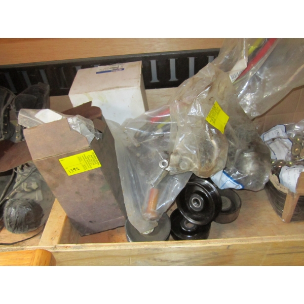 MISC. PULLEYS & CAR PARTS