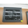 Image 1 : DECORATIVE ETCHED FRAMED GLASS, WEST COAST INDIGENOUS ART - SIGNED