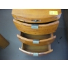 Image 3 : SM. 3 DRAWER NIGHTSTAND W/PULLOUT SHELF