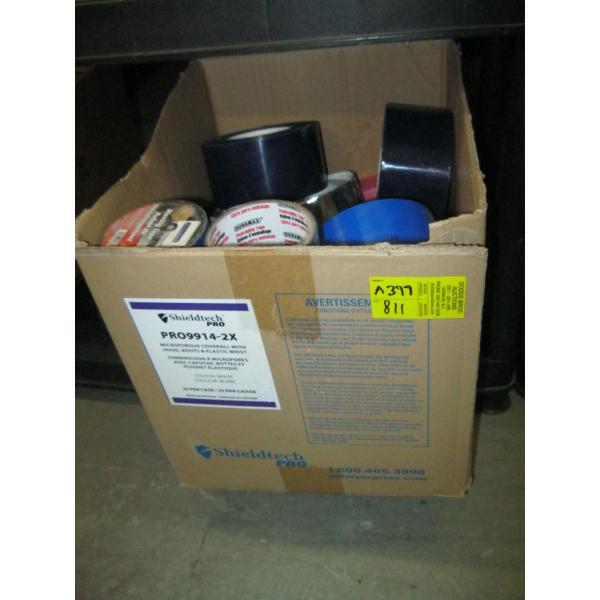 BOX OF ASST. TAPE