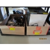 Image 1 : 2 BOXES OF MISC. SILVERPLATE, POWER BARS, BATTERY CHARGER, ETC.