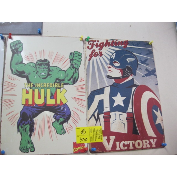 HULK & VICTORY SIGNS