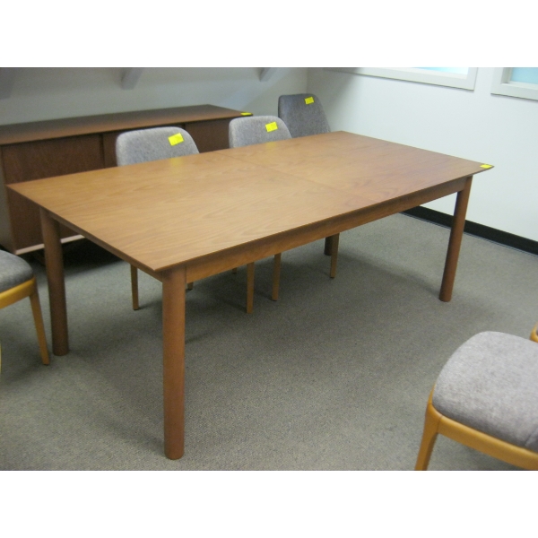 COMO EXTENSION WALNUT TABLE, 200CM W/JACKKNIFE LEAF