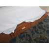 Image 3 : BED W/WOODEN BEDFRAME W/DRAWERS - CAPTAIN'S BED