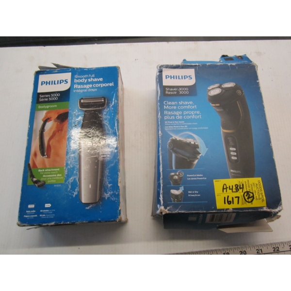 2 PHILLIPS SHAVERS