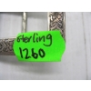 Image 5 : 2 STERLING STAMPED NAVAJO BELT BUCKLES