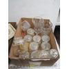 Image 2 : 3 BOXES OF MISC. WINEGLASSES, CANNISTERS, ETC.
