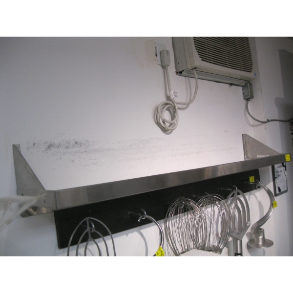 60"X12" STAINLESS STEEL SHELF UNIT