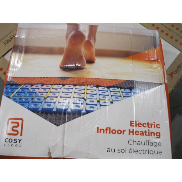 NEW COZY ELECTRIC  INFLOOR HEATING CABLES