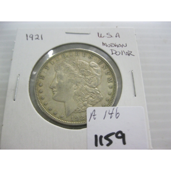 1921 AMERICAN MORGAN SILVER $1