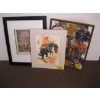 Image 1 : FRAMED HOCKEY PICTURE, COWBOY PICTURE & A GREEK PICTURE