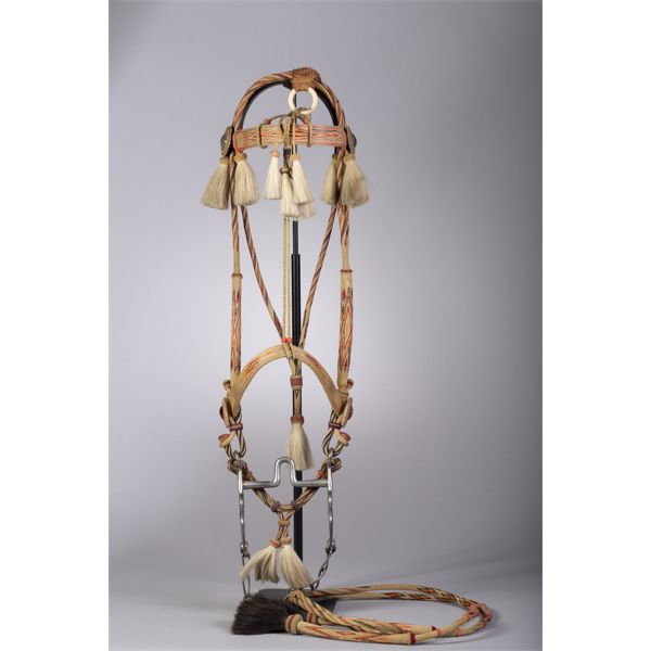 Deer Lodge Prison Horsehair Bridle, Ca. 1900s  