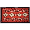 Image 1 : Rare Navajo Germantown Serape, Ca. 1890