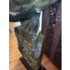 Image 4 : Large Chinese Inscription Eagle Statue - 63in Wide, 54in Tall 