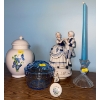 Image 2 : Collectible Ornaments w/ Music Box & Mini Pieces Plus Candles & Vase & Bowl  8"tall Music Box