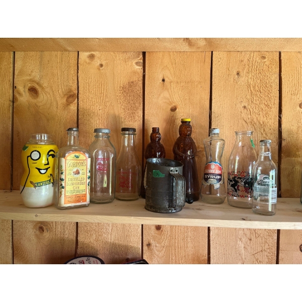 Vintage Bottles Mrs Butterworths Bottles & Other Bottles
