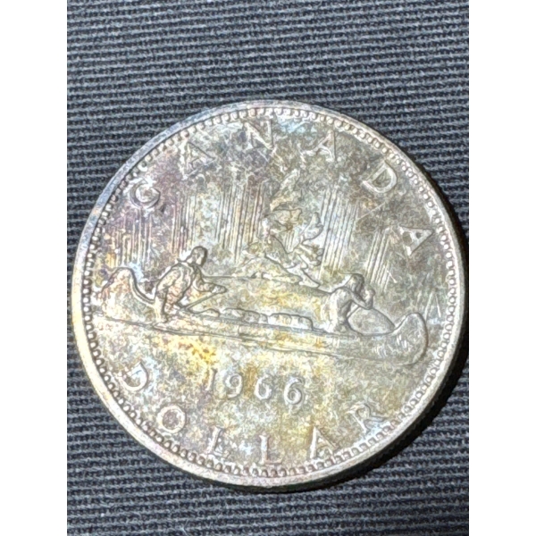1966 Canadian Silver Dollar