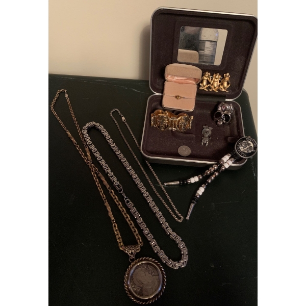 Costume Jewellery Collection - King Ice THICK Chain w/ Skull Accessories & More