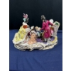 Image 11 : Meissen Dresden China Figures 22Wx12Dx16H (CANNOT SHIP)