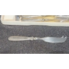 Image 7 : Cut Crystal Bowl with Art Deco Trivet Tray and Chestnut Tools Cheese Knives and Markers