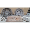 Image 2 : Fuller & Johnson MFG Co Madison Wis & Crown Metal Tractor Seat + Cast Iron Stove Pieces