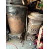 Image 1 : two antique woodburning heaters charter Oak and CURNEY Oxford # 152 with bases buyer must  pick up o