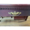 Image 3 : Rectangular Wooden Writing Desk with Mahogany Finish