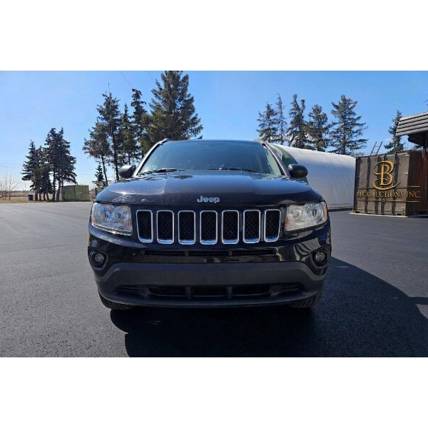 Black Jeep Compass 4x4 SUV with Automatic Transmission