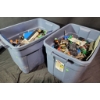 Image 1 : Two Large Tubs of Assorted LEGO Pieces and Sets